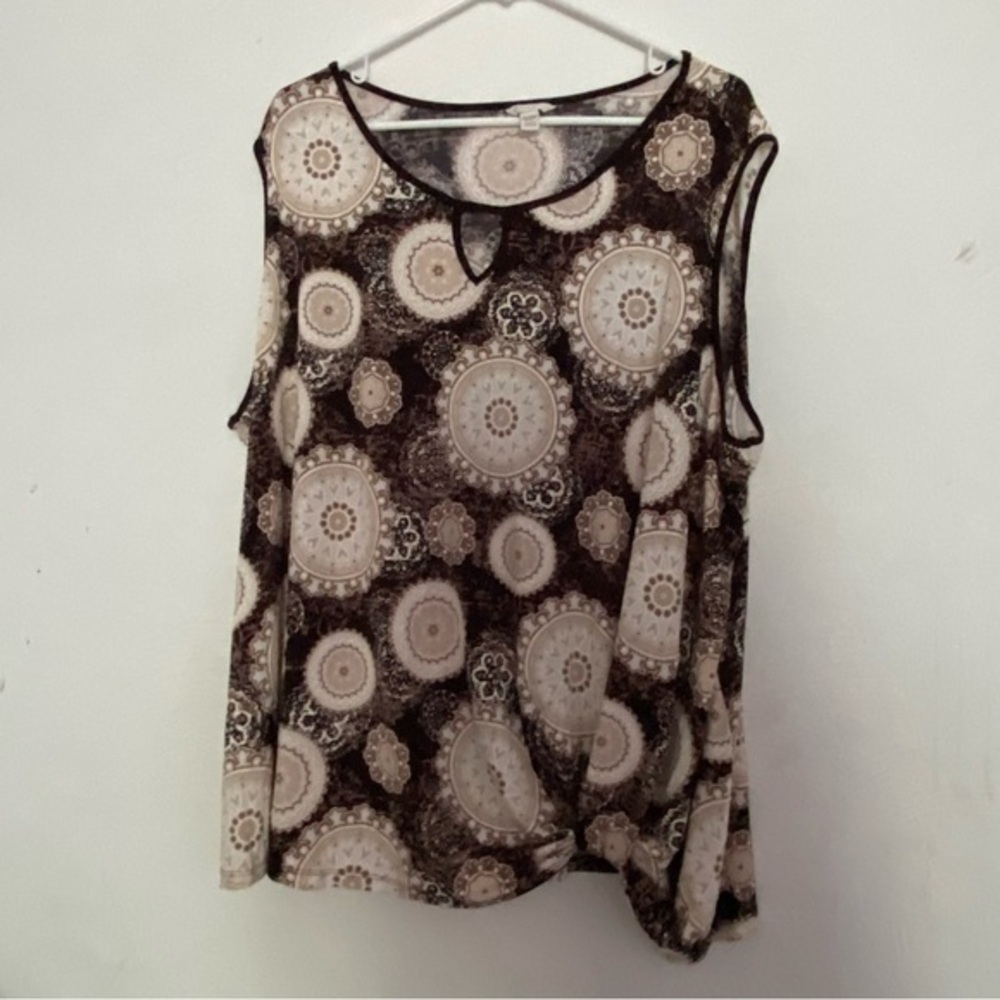 EST. 1946 Shirt Top Women’s Size 26-28W Sleeveless Polyester